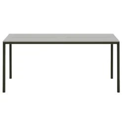 New Works May bord, 170 x 85 cm, mörkgrön