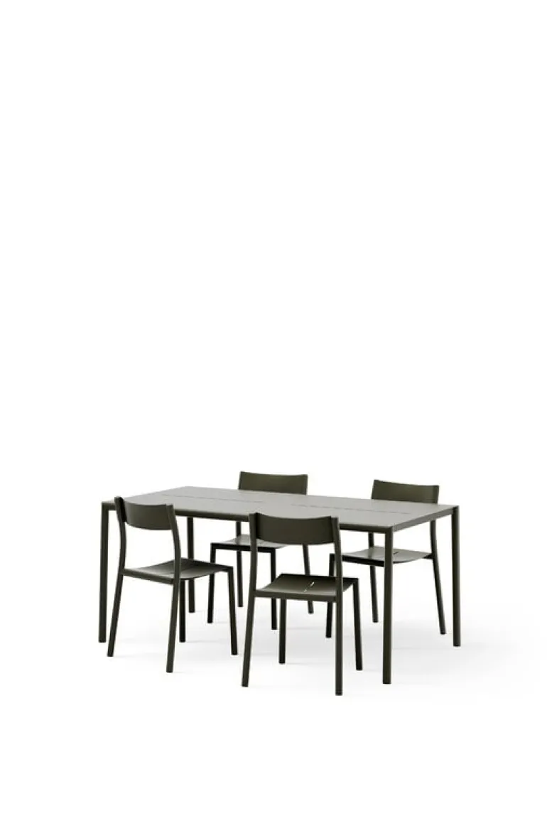 New Works May bord, 170 x 85 cm, mörkgrön