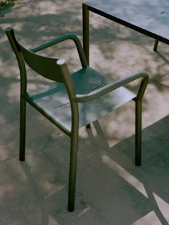 New Works May fåtölj, mörkgrön