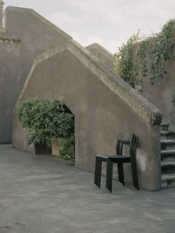 New Works May stol, mörkgrön