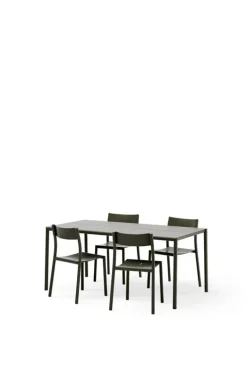 New Works May stol, mörkgrön