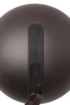 New Works Sphere bärbar lampa, mörk brons