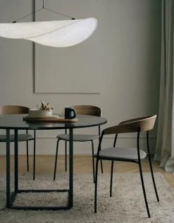 New Works Tense pendellampa 90 cm, vit