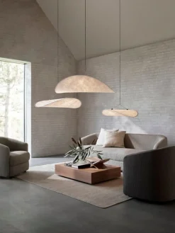 New Works Tense taklampa 70 cm, vit