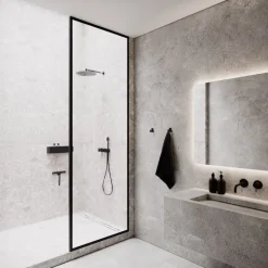 Nichba Bath Shelf 20, svart