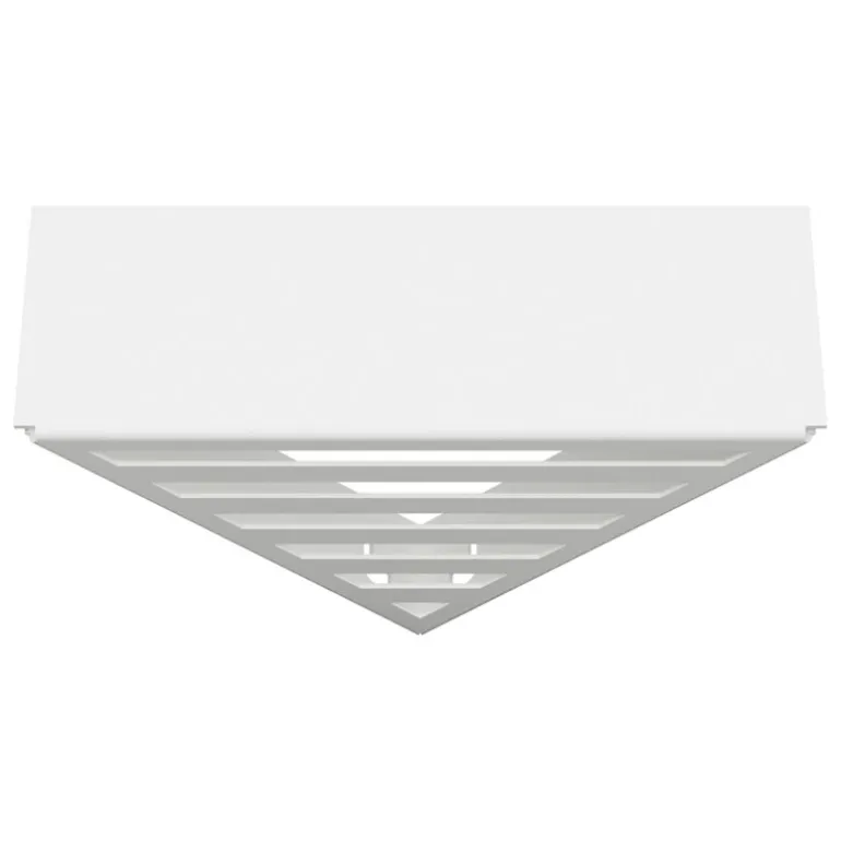 Nichba Hörnhylla för badrummet, vit