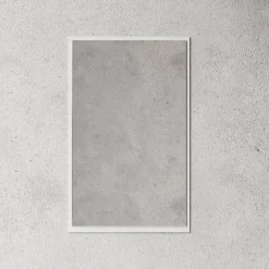 Nichba Liten spegel, vit