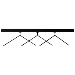 Nichba MagHang klädhängare, 3-pack, svart