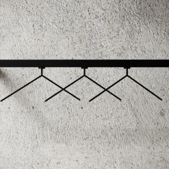 Nichba MagHang klädhängare, 3-pack, svart