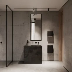 Nichba Papperskorg, svart