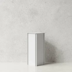 Nichba Pedestal 65 sidobord, vit