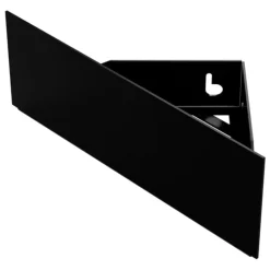 Nichba Shelf Corner badhylla, svart