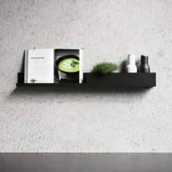 Nichba Shelf U40 vägghylla, svart