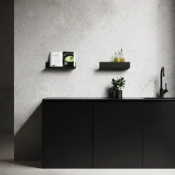 Nichba Shelf U40 vägghylla, svart