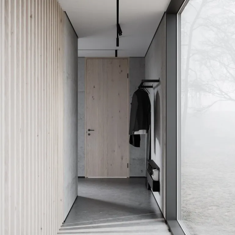 Nichba Skolåda, medium, svart