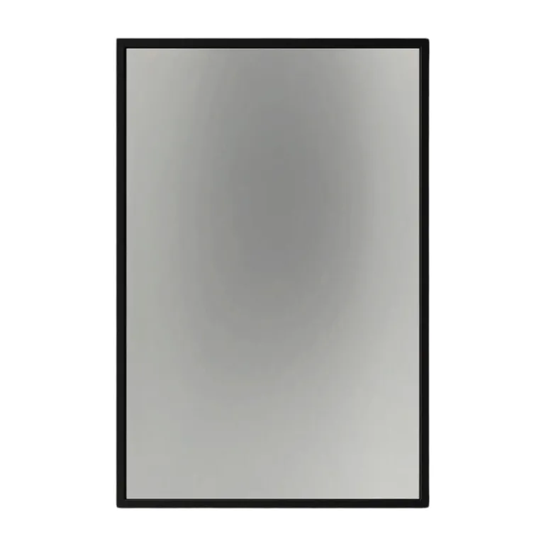 Nichba Spegel, 75 x 50 cm, svart
