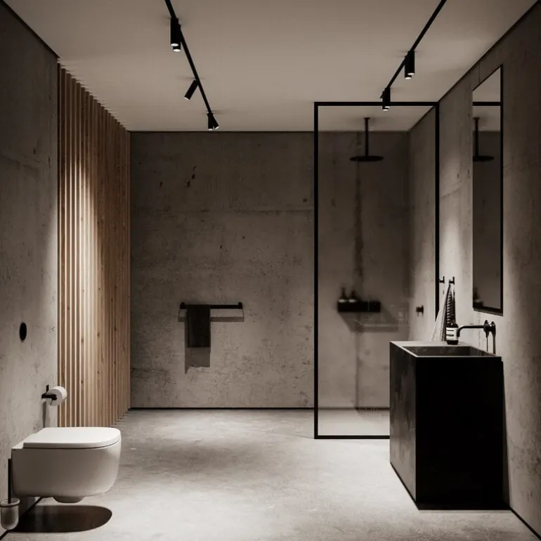 Nichba Toalettpappershållare, svart