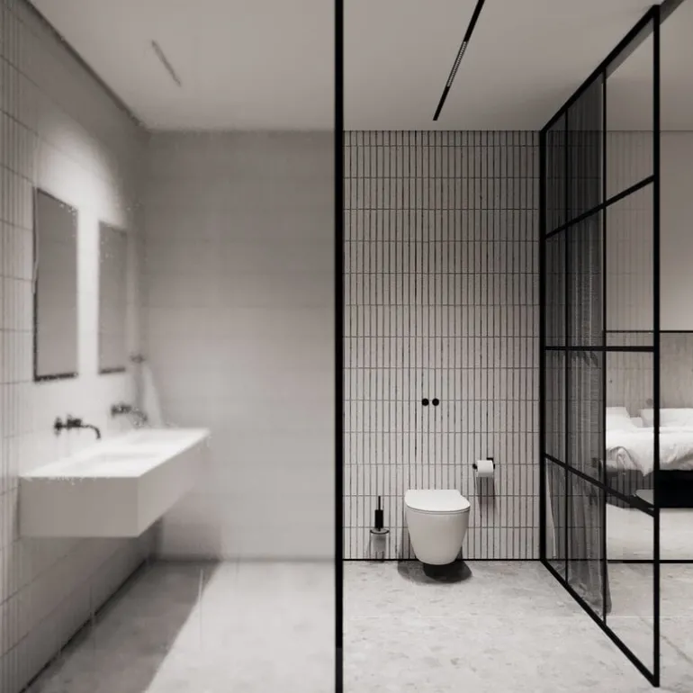 Nichba Toalettpappershållare, svart