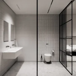 Nichba Toalettpappershållare, svart