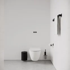 Nichba Toalettpapperskorg, svart