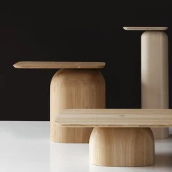 Nikari April bord, högt, björk