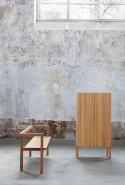 Nikari Arkitecture skåp, 155 x 80 x 40 cm, ek