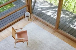 Nikari December fåtölj, ask - naturläder