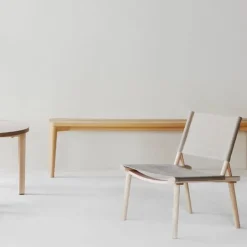 Nikari December stol, ask - linnekanvas