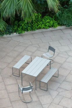 Nine Sine bänk, grå