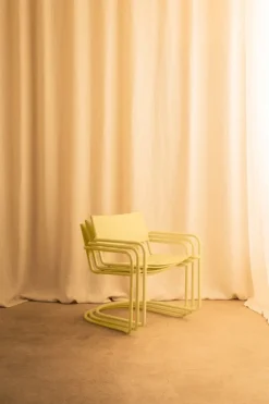 Nine Sine fåtölj, gul