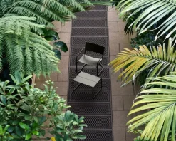 Nine Sine ottoman, mörkgrön