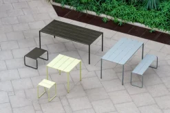 Nine Sine ottoman, mörkgrön