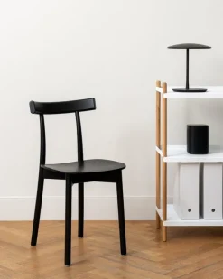 Nine Skinny stol, svartbetsad ask