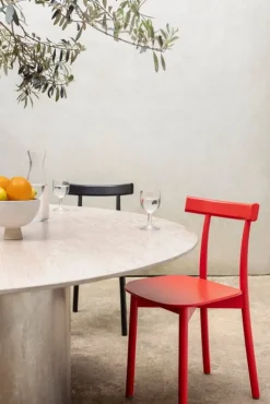 Nine Skinny stol, svartbetsad ask