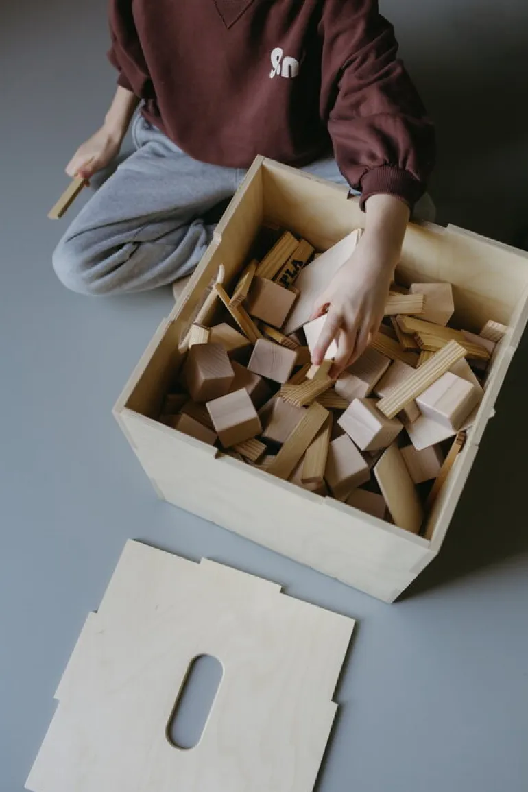 Nofred Cube förvaringslåda, björk