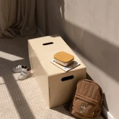 Nofred Cube Long förvaringslåda, björk