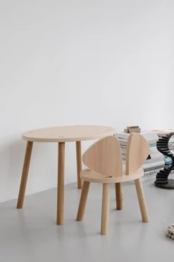 Nofred Mouse barnstol, lackerad ek