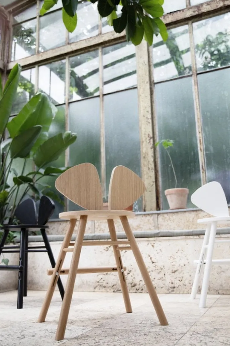 Nofred Mouse juniorstol, vit