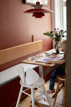 Nofred Mouse juniorstol, vit