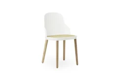 Normann Copenhagen Allez stol, vit - formgjuten rotting - ek