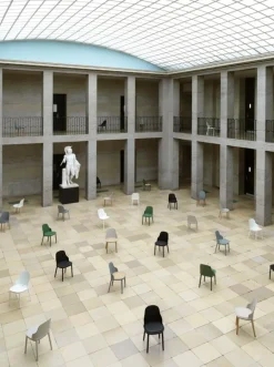 Normann Copenhagen Allez stol, svart - formpressad korg