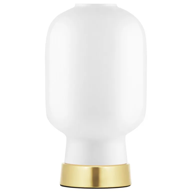 Normann Copenhagen Amp bordslampa, vit - mässing