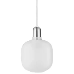 Normann Copenhagen Amp lampa, liten, matt vit