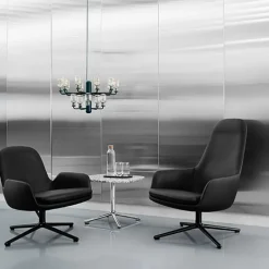 Normann Copenhagen Amp ljuskrona, liten, guld - grön