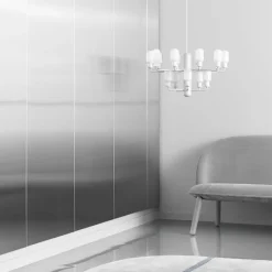 Normann Copenhagen Amp ljuskrona, liten, vit