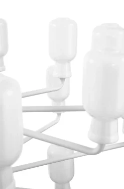 Normann Copenhagen Amp ljuskrona, stor, vit