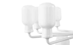 Normann Copenhagen Amp ljuskrona, stor, vit