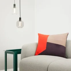 Normann Copenhagen Amp pendellampa, stor, guld - grön