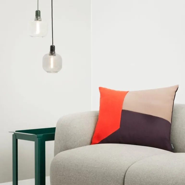 Normann Copenhagen Amp pendellampa, stor, rök - svart