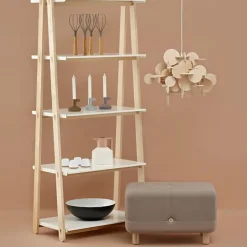 Normann Copenhagen Bau liten pendellampa, natur